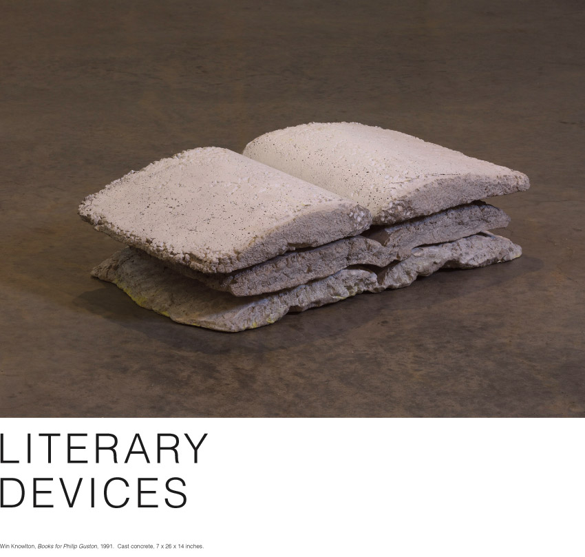 LITERARY DEVICES. On view October 11, 2014 - January 25, 2015