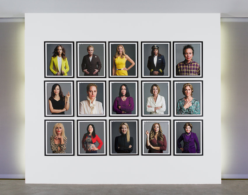 Timothy Greenfield-Sanders: The Women’s List. 50 Portraits & Film Projection. June 16th–November 28th, 2016
