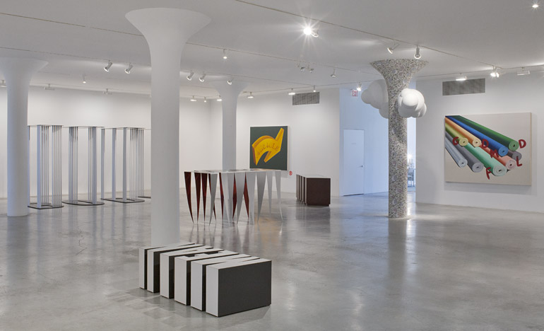 Nancy Dwyer: Painting & Sculpture, 1982–2012, 3rd floor installation view, 2013