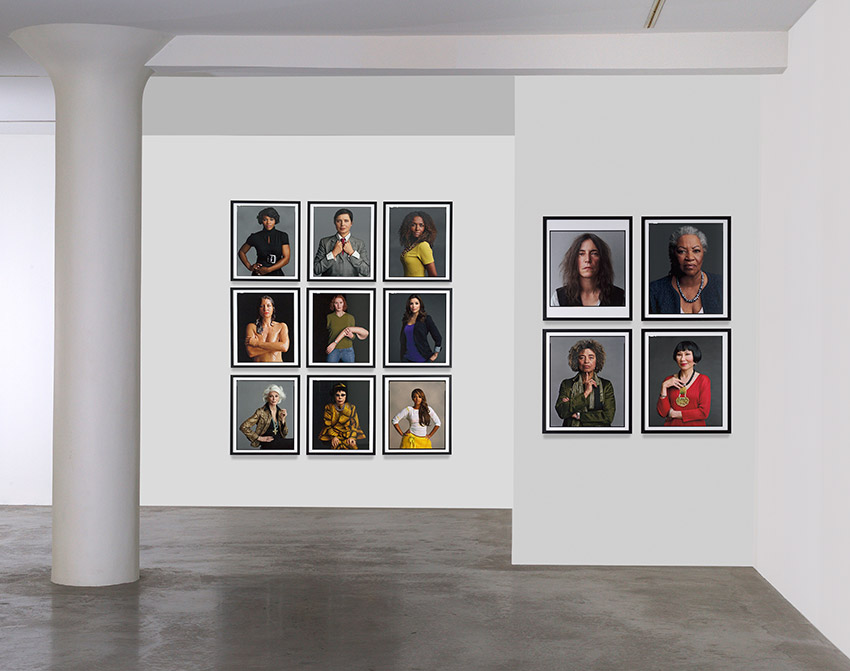 Timothy Greenfield-Sanders: The Women’s List. 50 Portraits & Film Projection. June 16th–November 28th, 2016