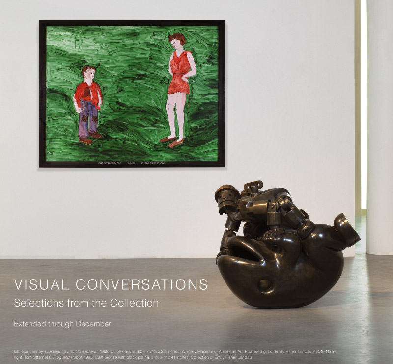 VISUAL CONVERSATIONS: Selections from the Collection. On view September 28 – November 30, 2012. Photo: Light Blue Studio